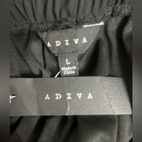 Adiva skirt black cream pleated floral lace feminine office twee artsy large - Picture 4 of 7